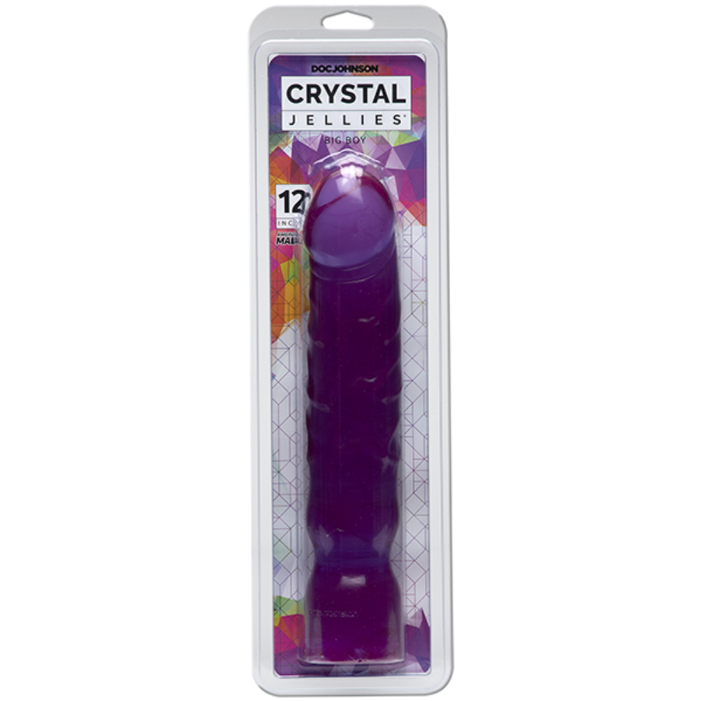 Doc Johnson Crystal Jellies Big Boy 6 Doc Johnson Crystal Jellies Big Boy - Image 4