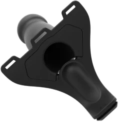 Doc Johnson Rechargeable 4 Piece Vibrating Silicone Hollow Strap On Kit -Dildos Shop DJ 0801 05 3 4