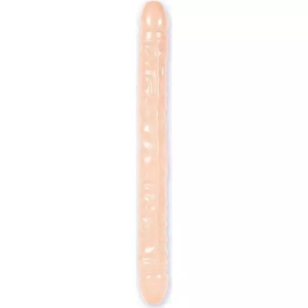 Doc Johnson 18 Inch Veined Double Header Natural Dildo 3 Doc Johnson 18 Inch Veined Double Header Natural Dildo
