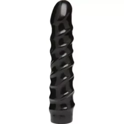 Doc Johnson Code Black Vac-U-Lock Raging Hard-On Dildo 8 Inch