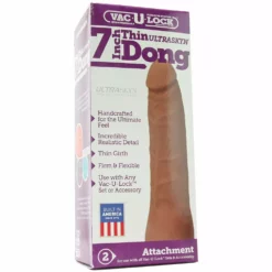 Doc Johnson 7 Inch Thin ULTRASKYN Vac-U-Lock Dildo -Dildos Shop media 162d4a48 1880 4cd7 b275 66c921914bb9