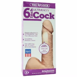 Doc Johnson Vac-U-Lock 6 Inch ULTRASKYN Cock 13 Doc Johnson Vac-U-Lock 6 Inch ULTRASKYN Cock -Dildos Shop media 163701ac 232e 451d 822e 60793bca716a