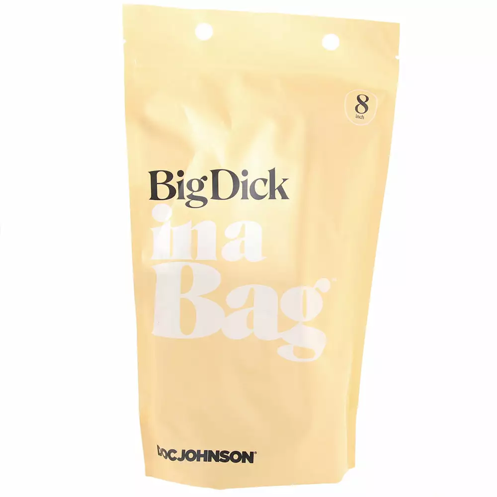 Doc Johnson Big Dick In A Bag 8 Inch Dildo 8 Doc Johnson Big Dick In A Bag 8 Inch Dildo - Image 6