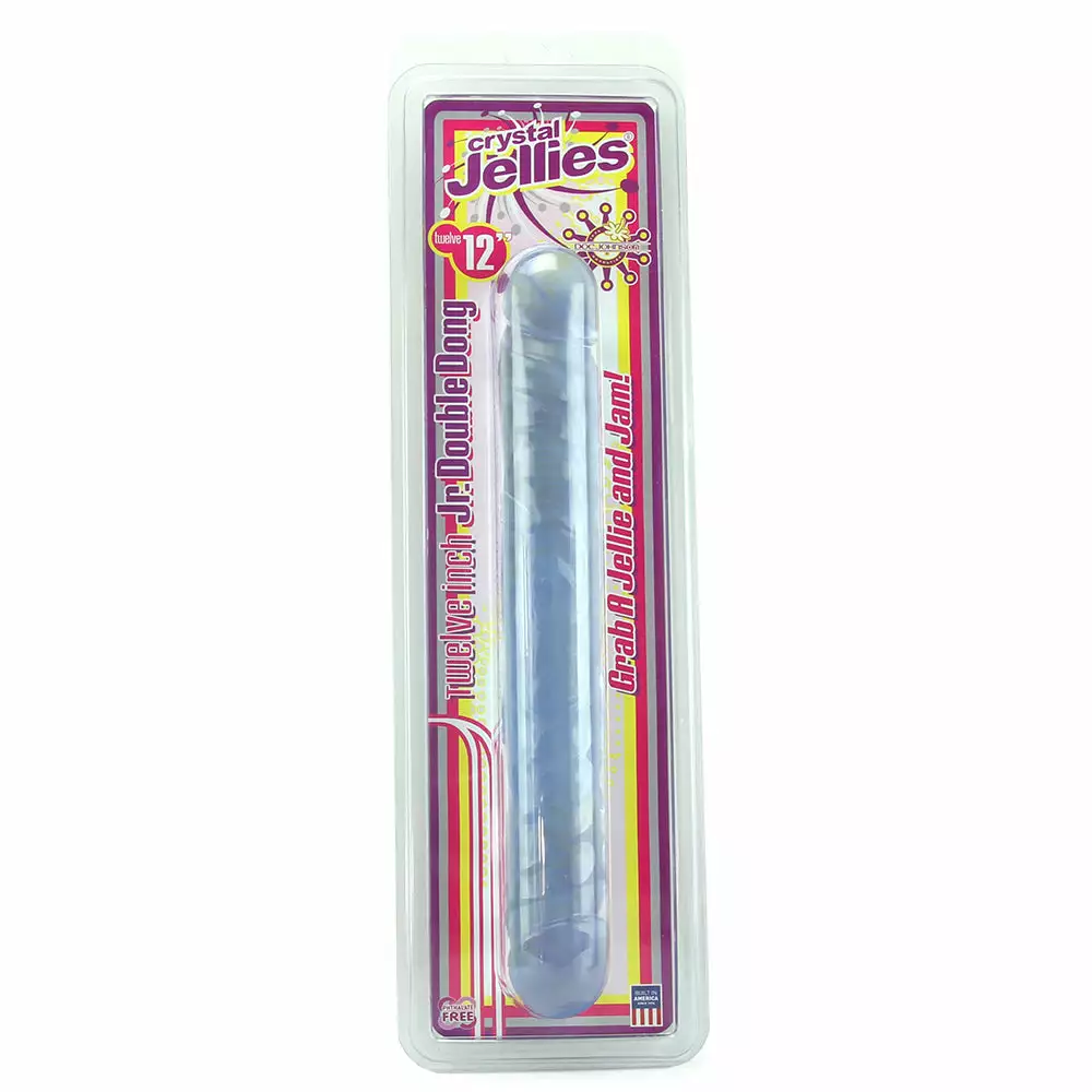 Doc Johnson Crystal Jellies Jr. Double 12 Inch Dildo 8 Doc Johnson Crystal Jellies Jr. Double 12 Inch Dildo - Image 6