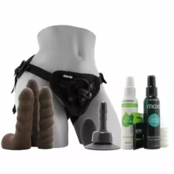 Doc Johnson Vac-U-Lock Vibrating Harness Starter Set