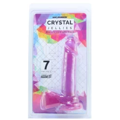 Doc Johnson Crystal Jellies 7 Inch Realistic Cock With Balls -Dildos Shop media eeed54b0 310f 4011 a43d df489d74fcaa