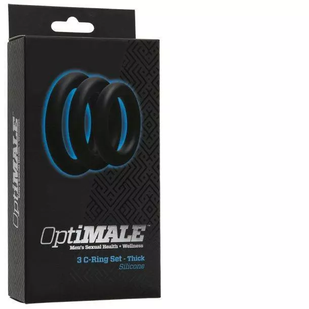 Doc Johnson Thick 3-Ring Silicone Set 4 Doc Johnson Thick 3-Ring Silicone Set - Image 2