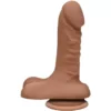 Doc Johnson 6 Inch Super D Dual Density Ultraskin Realistic Dong -Dildos Shop superd6new mainimg min