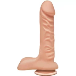 Doc Johnson 8 Inch The Super D - Dual Density Ultraskin Realistic Dong -Dildos Shop superd82new