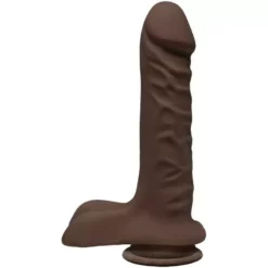 Doc Johnson 8 Inch The Super D - Dual Density Ultraskin Realistic Dong